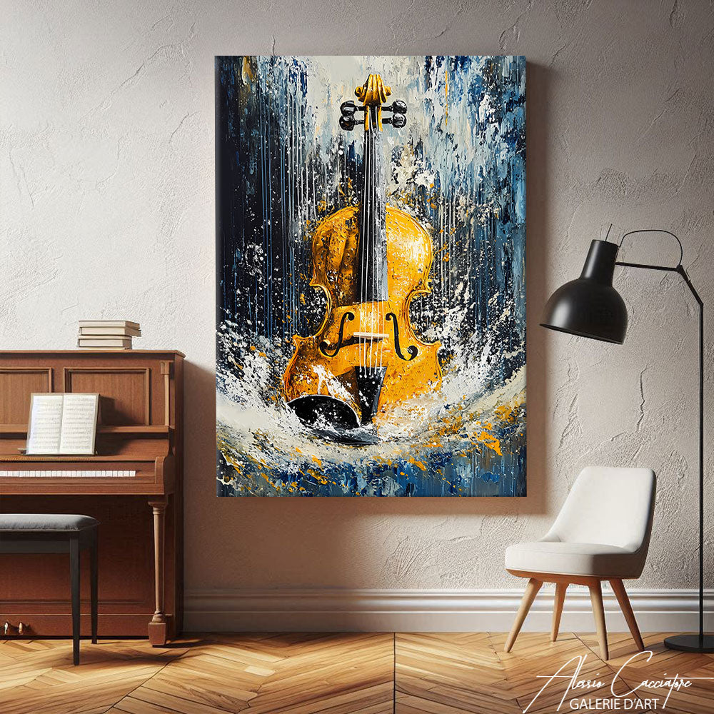 Tableau Musique Abstrait