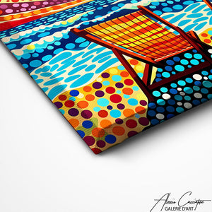 TABLEAU POP ART COLORÉ AlessioCacciatore