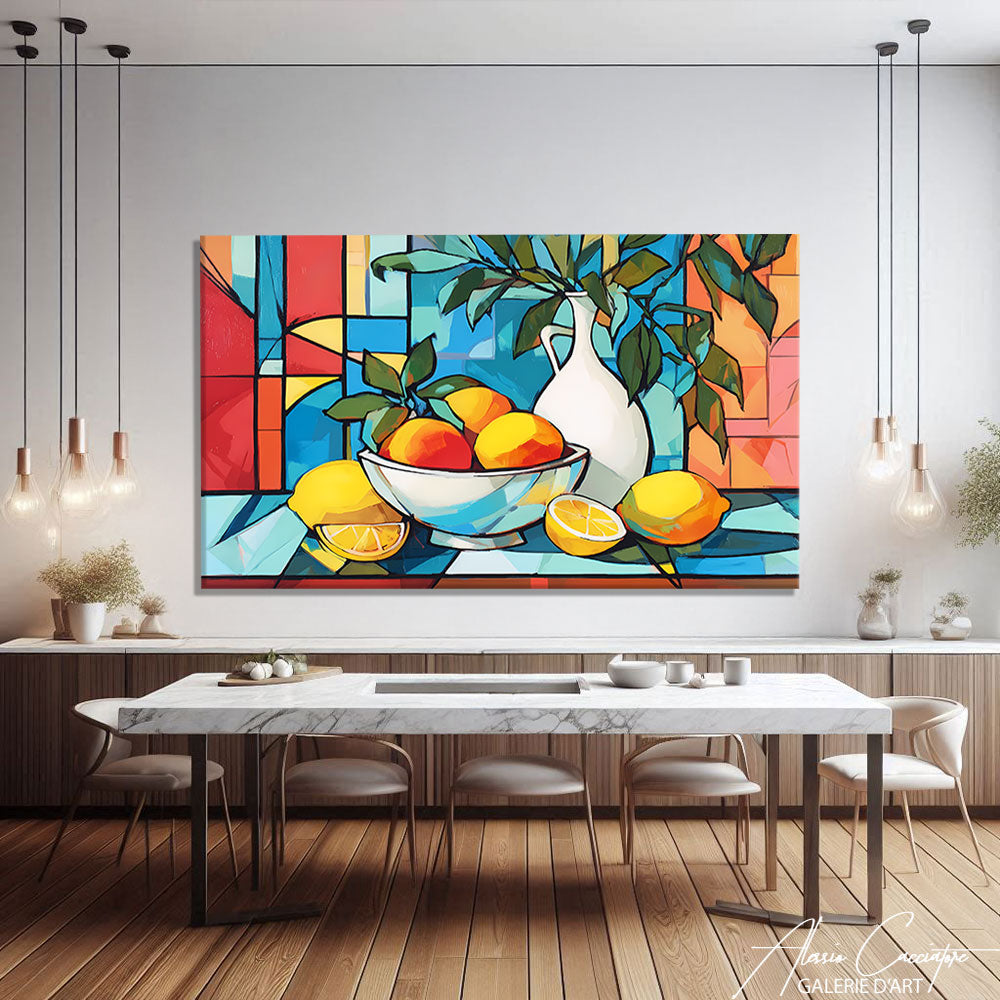 TABLEAU NATURE MORTE MODERNE