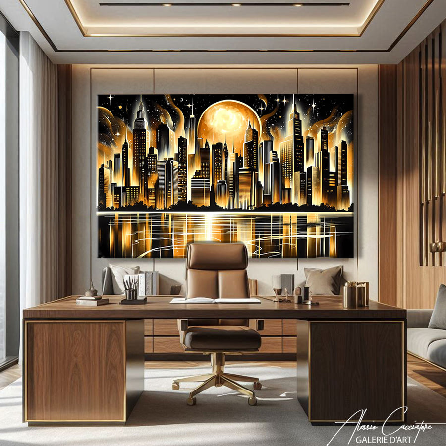 TABLEAU NEW YORK ART DECO – mise en situation