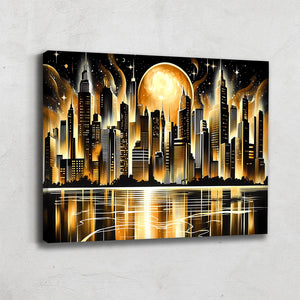 TABLEAU NEW YORK ART DECO