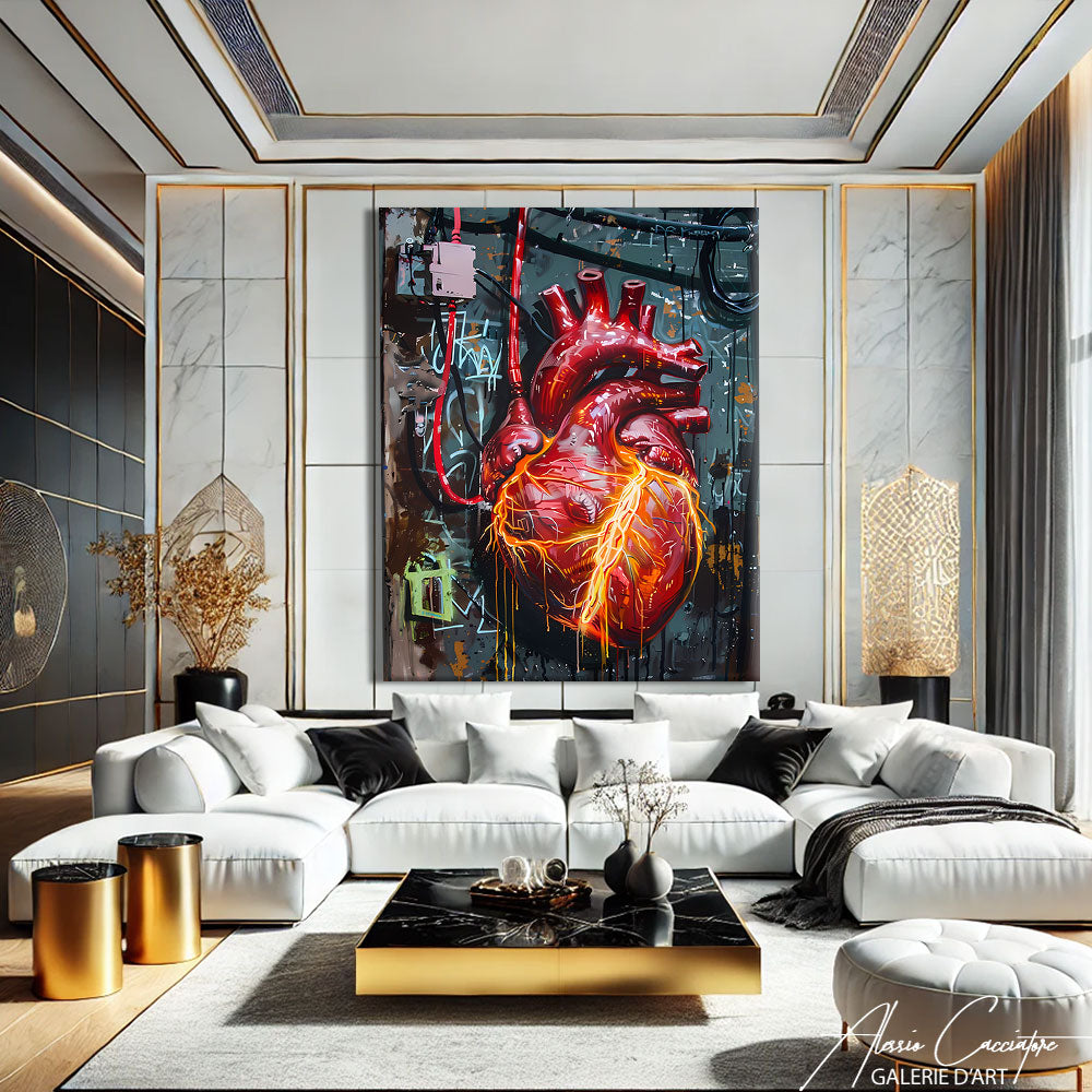 Tableau Peinture Futuriste