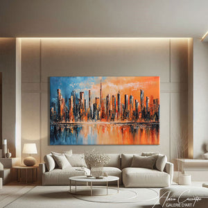Tableau Ville Moderne