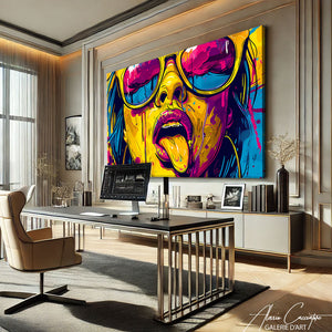 tableau pop art déco