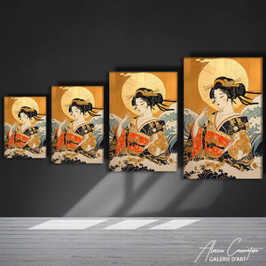 TABLEAU GEISHA JAPANDI AlessioCacciatore