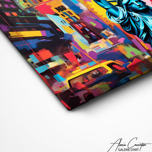 TABLEAU NEW YORK STREET ART Alessio Cacciatore