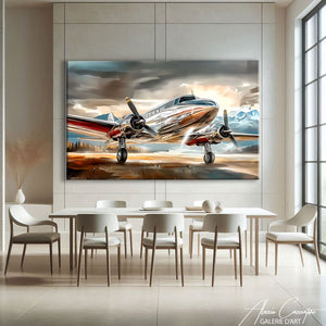 TABLEAU AVION DE LIGNE