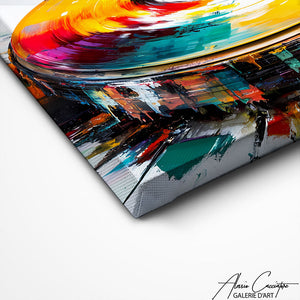 TABLEAU VINYLE COLORÉ AlessioCacciatore