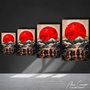 TABLEAU SAMOURAI JAPANDI AlessioCacciatore