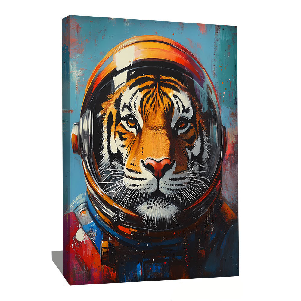 TABLEAU TIGRE COULEUR