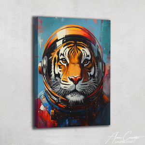 TABLEAU TIGRE COULEUR AlessioCacciatore