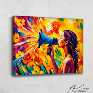 Tableau Peinture À L'huile Moderne