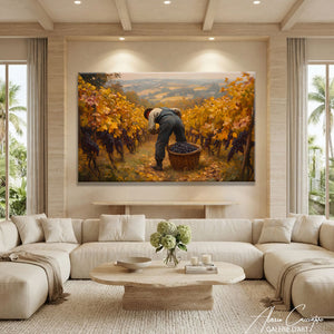 Peinture Automne Abstrait