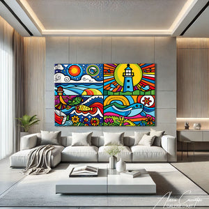 Tableau Pop Art Moderne