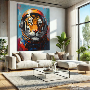 TABLEAU TIGRE COULEUR AlessioCacciatore