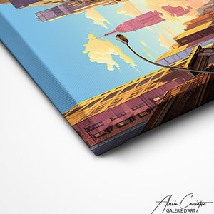 TABLEAU RUE DE NEW YORK Alessio Cacciatore