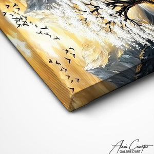 TABLEAU JAPONAIS ARBRE AlessioCacciatore