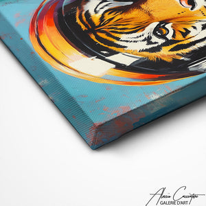 TABLEAU TIGRE COULEUR AlessioCacciatore