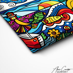 TABLEAU POP ART ORIGINAL AlessioCacciatore