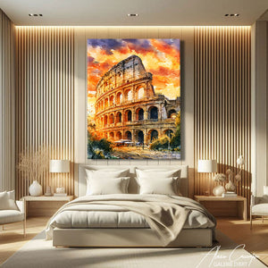 Toile Colisee Rome