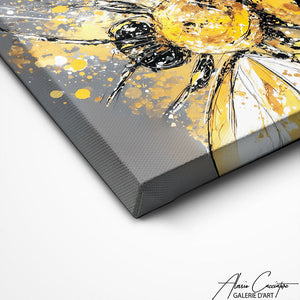 TABLEAU ABEILLE STREET ART AlessioCacciatore