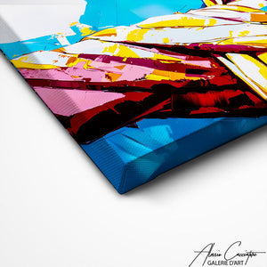 TABLEAU POP ART ABSTRAIT AlessioCacciatore