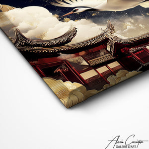 TABLEAU OISEAU JAPANDI Alessio Cacciatore