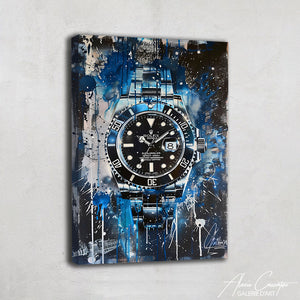 Rolex tableau bleu