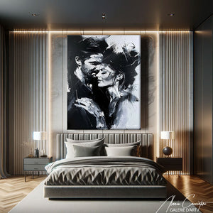 Tableau Couple Entrelacé