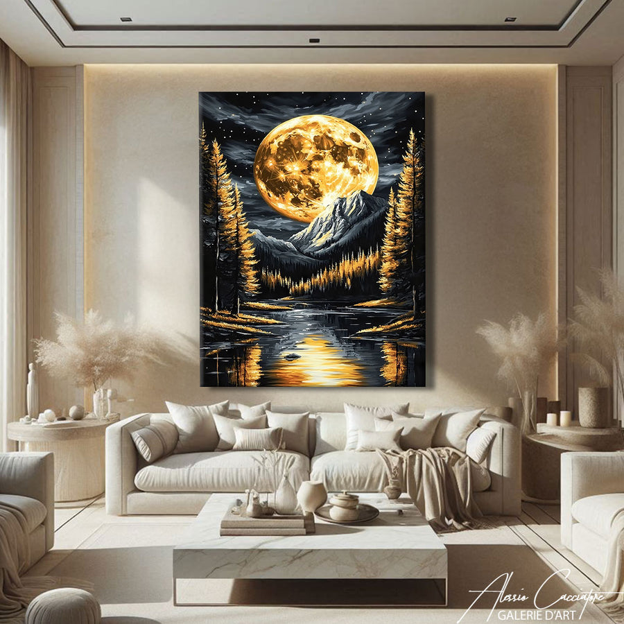 TABLEAU LUNE MONTAGNE – mise en situation