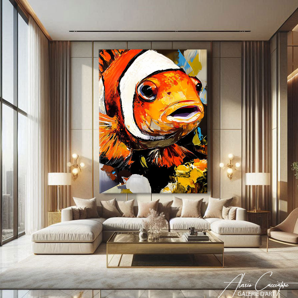 Tableau Poisson-Clown