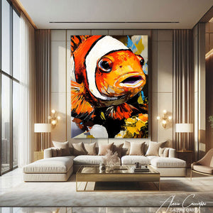 Tableau Poisson-Clown