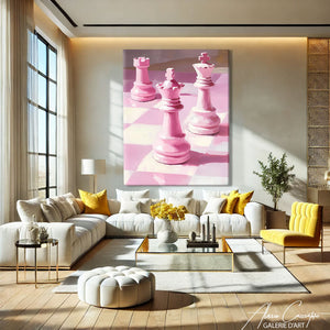 TABLEAU DÉCO DESIGN ECHEC AlessioCacciatore
