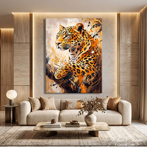 Peinture De Leopard