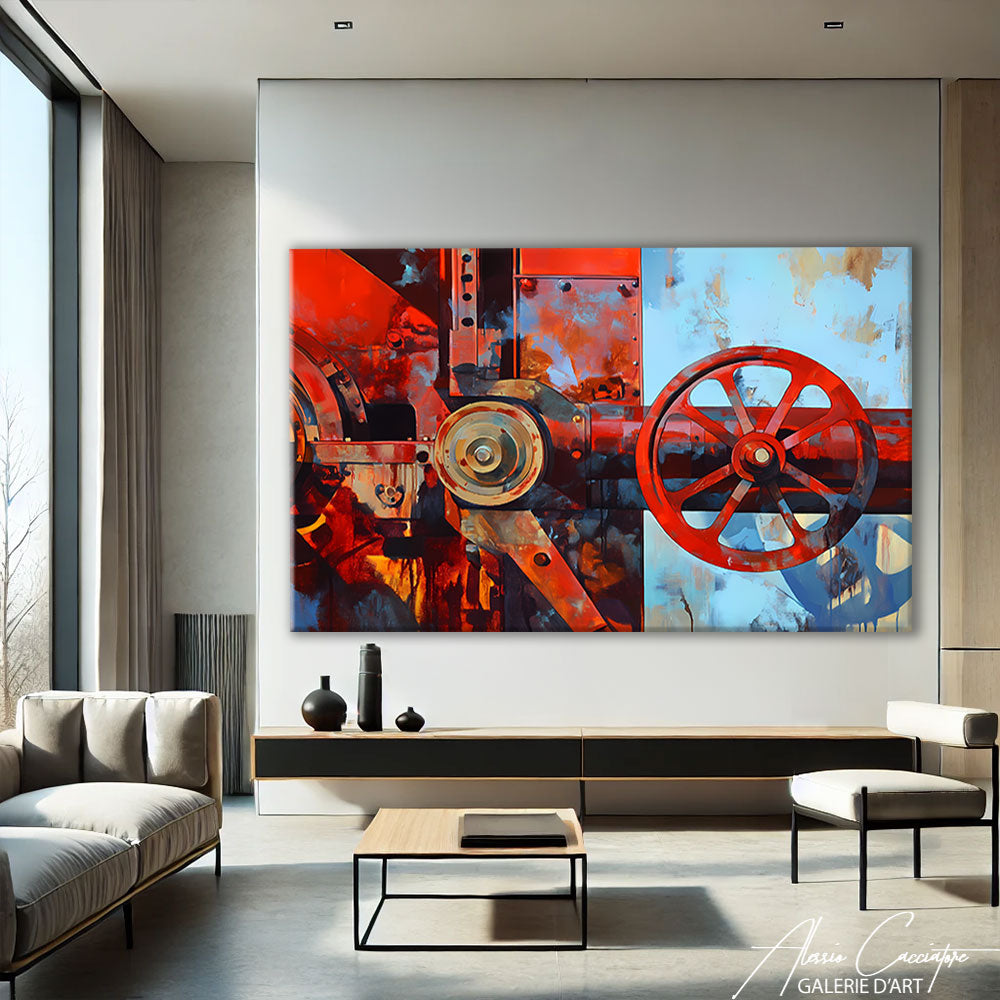 Tableau Deco Industriel