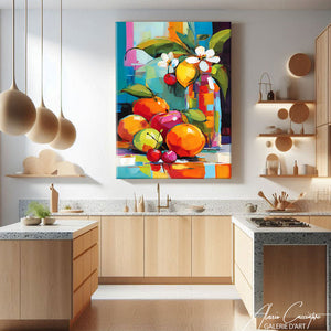 tableau cuisine coloré