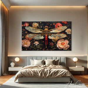 Toile Libellule