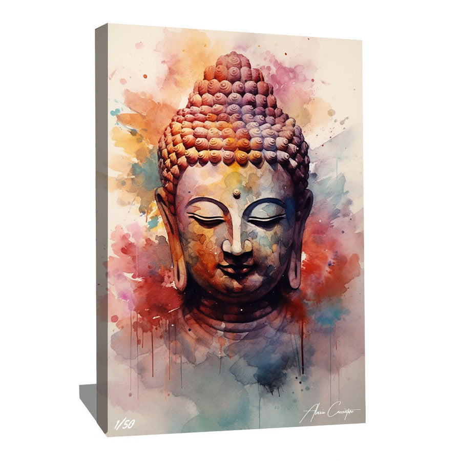 tableau bouddha