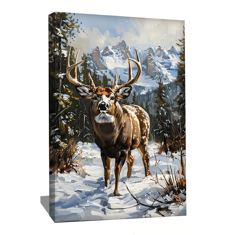 tableau cerf