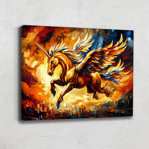 TABLEAU LICORNE MYTHIQUE