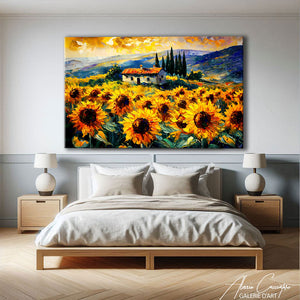 Toile Les Tournesols