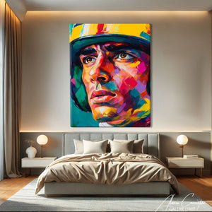 Tableau Ayrton Senna
