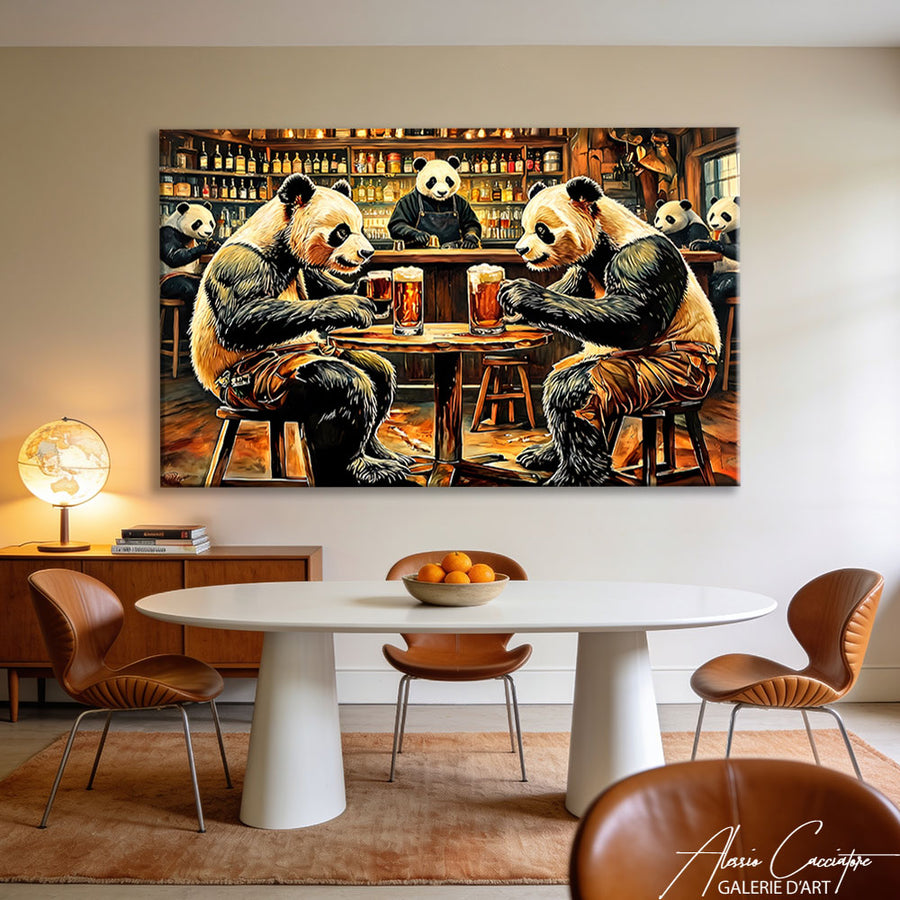 Affiche De Panda – mise en situation