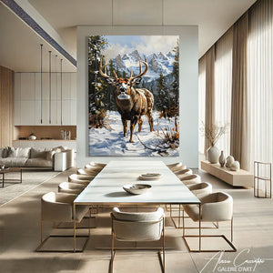 Tableau Cerf Moderne