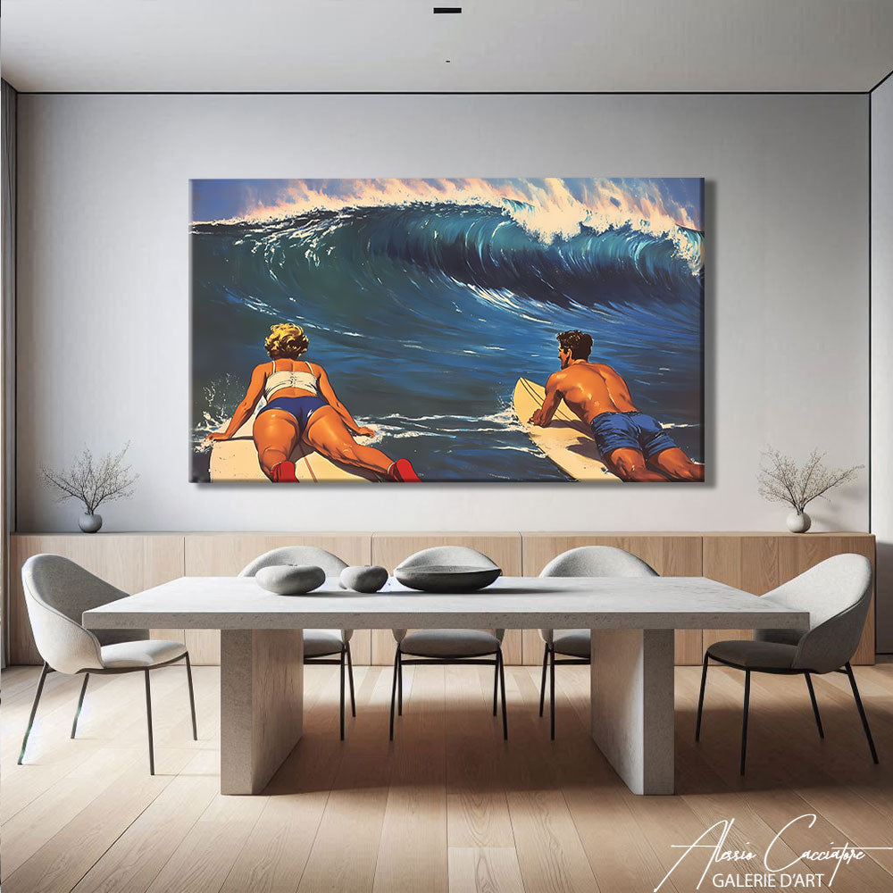 Tableau Surf Vintage