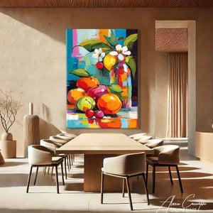 Tableau Fruits Moderne