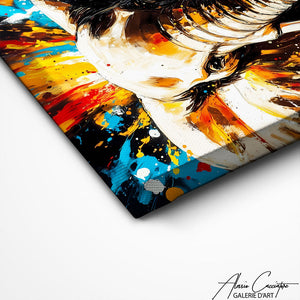 TABLEAU ELEPHANT ABSTRAIT AlessioCacciatore