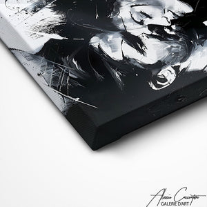 TABLEAU COUPLE NOIR ET BLANC Alessio Cacciatore