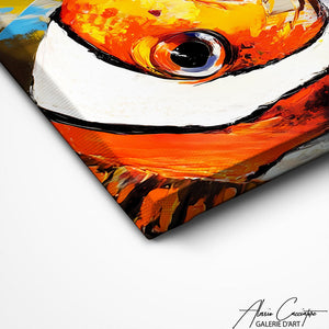 TABLEAU POISSON-CLOWN AlessioCacciatore