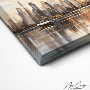 TABLEAU NEW YORK BEIGE Alessio Cacciatore